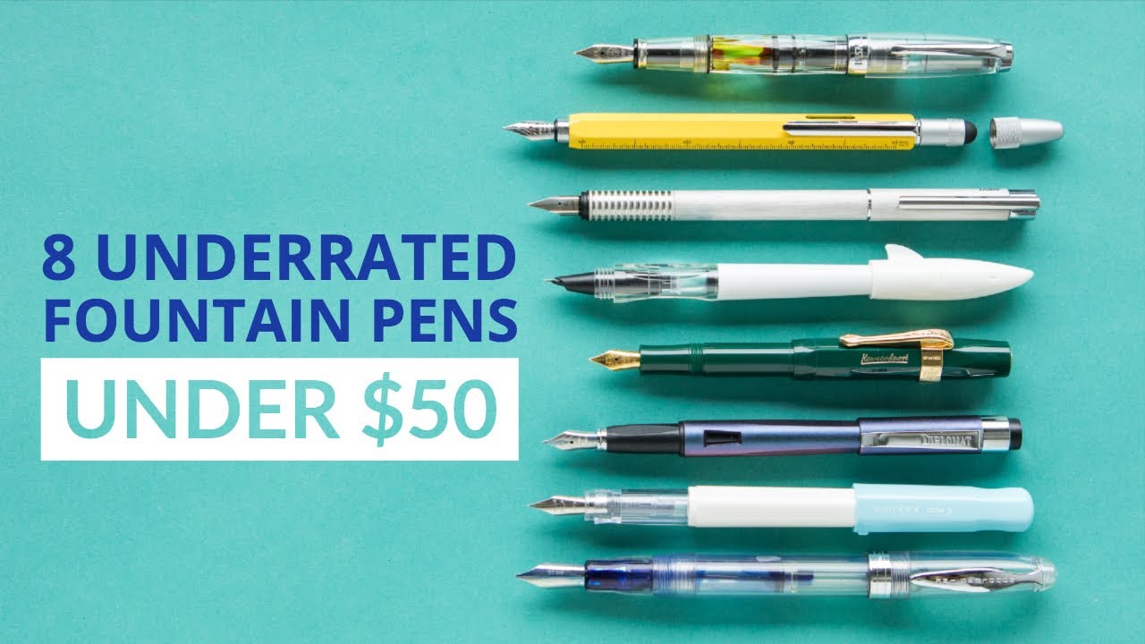 Discover Quality Fountain Pens for Under $50 – Pilot, Lamy, Kaweco, TWSBI, and Faber-Castell Among Top Picks