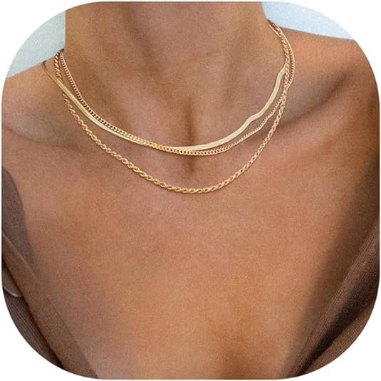 Adorn Yourself with Elegance: The Dainty Herringbone Necklace